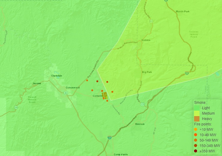Fire prompts evacuations in Cornville