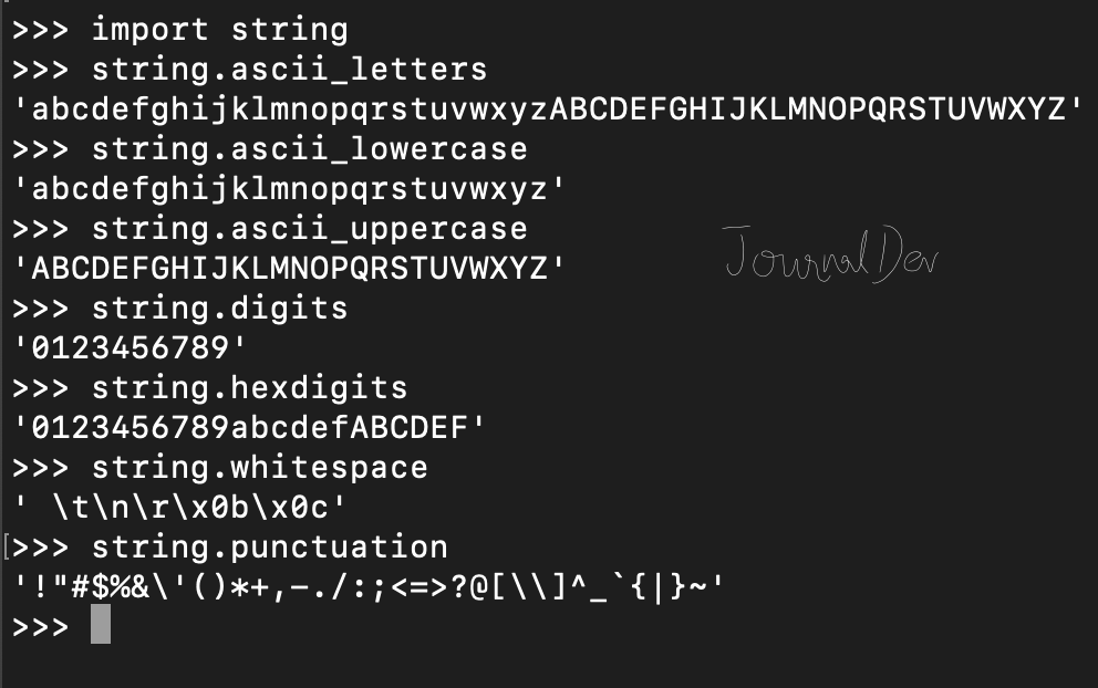 Python String Module DigitalOcean