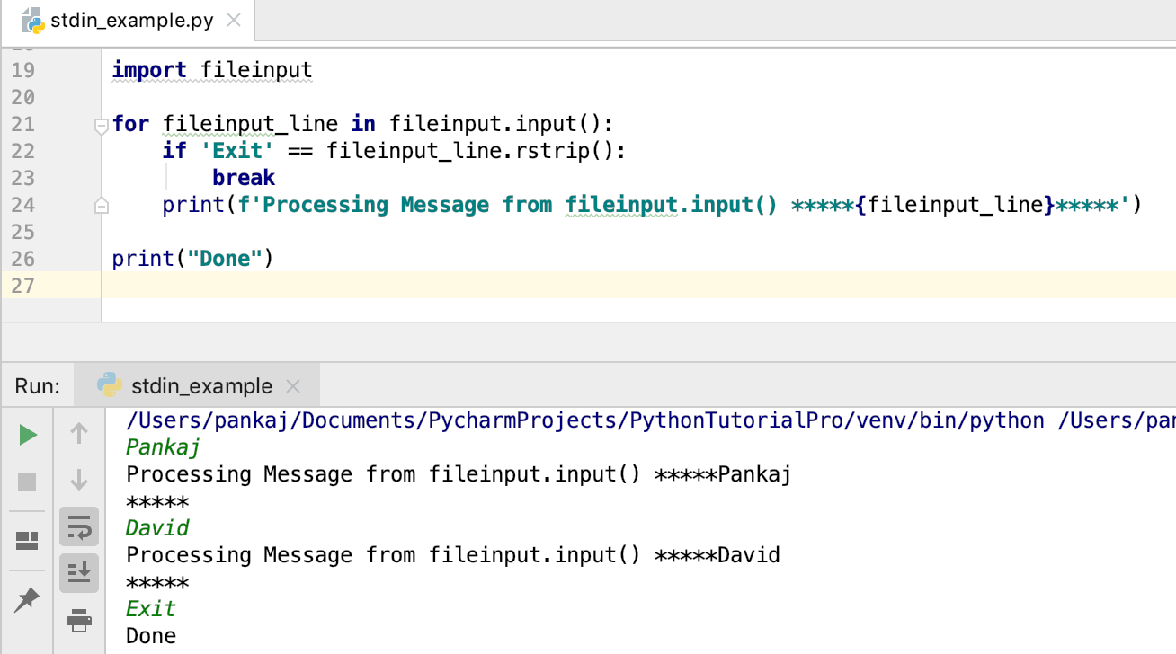 How to Read from stdin in Python DigitalOcean