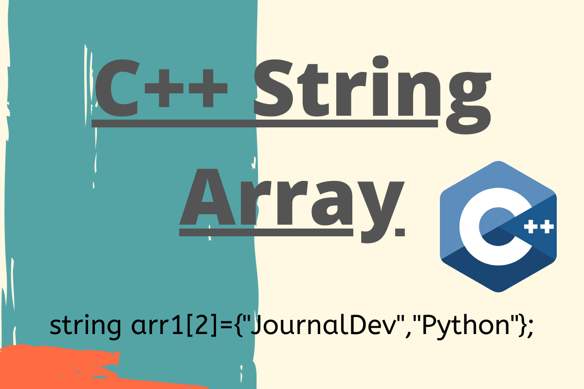 Understanding C++ String Array DigitalOcean