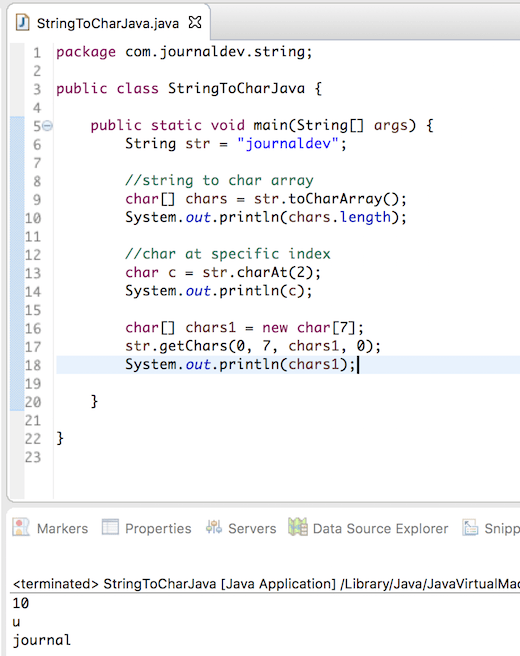 String to char array java convert string to char DigitalOcean