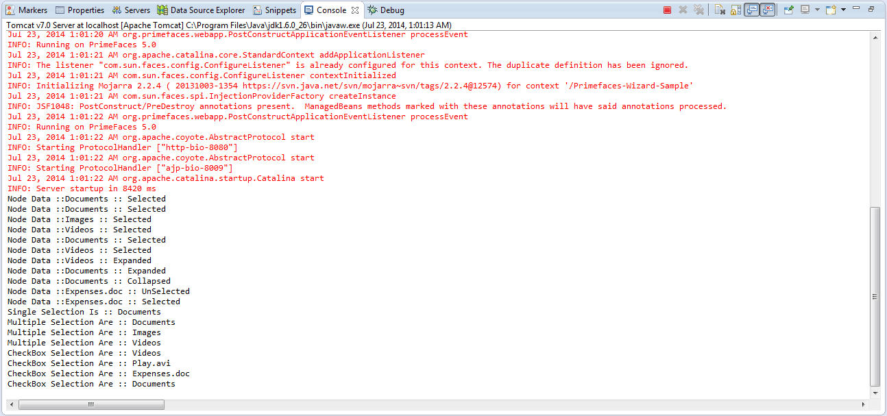Primefaces Tree, TreeNode, TreeTable Example Tutorial DigitalOcean