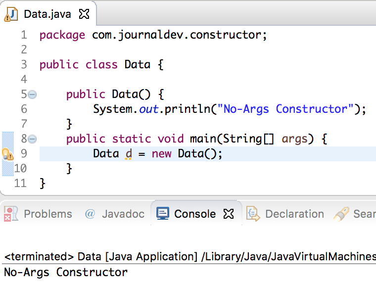Constructor in Java DigitalOcean
