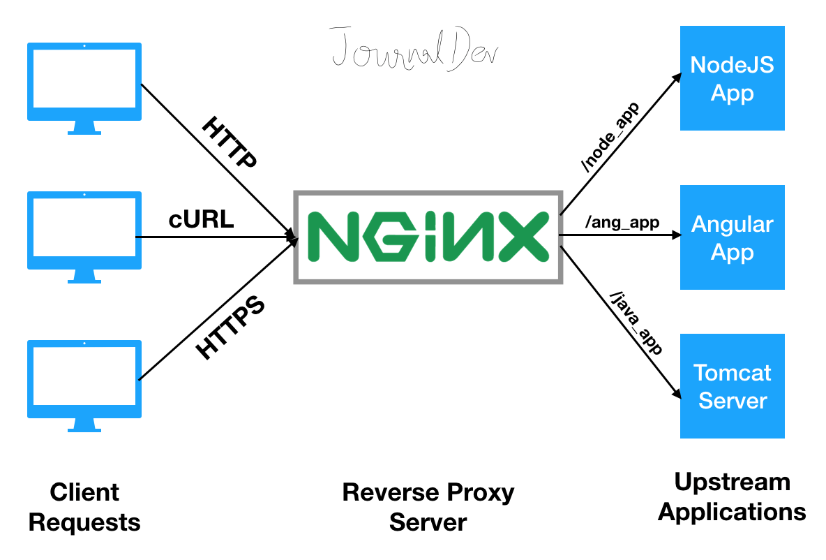 NGINX as Reverse Proxy for Node or Angular application DigitalOcean