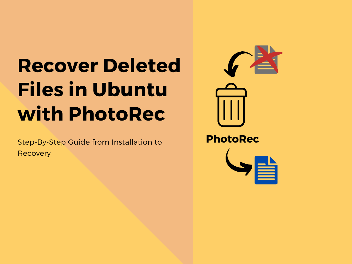 How to use PhotoRec to Recover Deleted Files in Linux/Ubuntu DigitalOcean