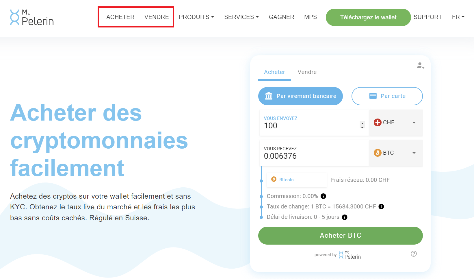 Avis Mt Pelerin, Test et Tuto 2023 la Fintech Suisse au service des