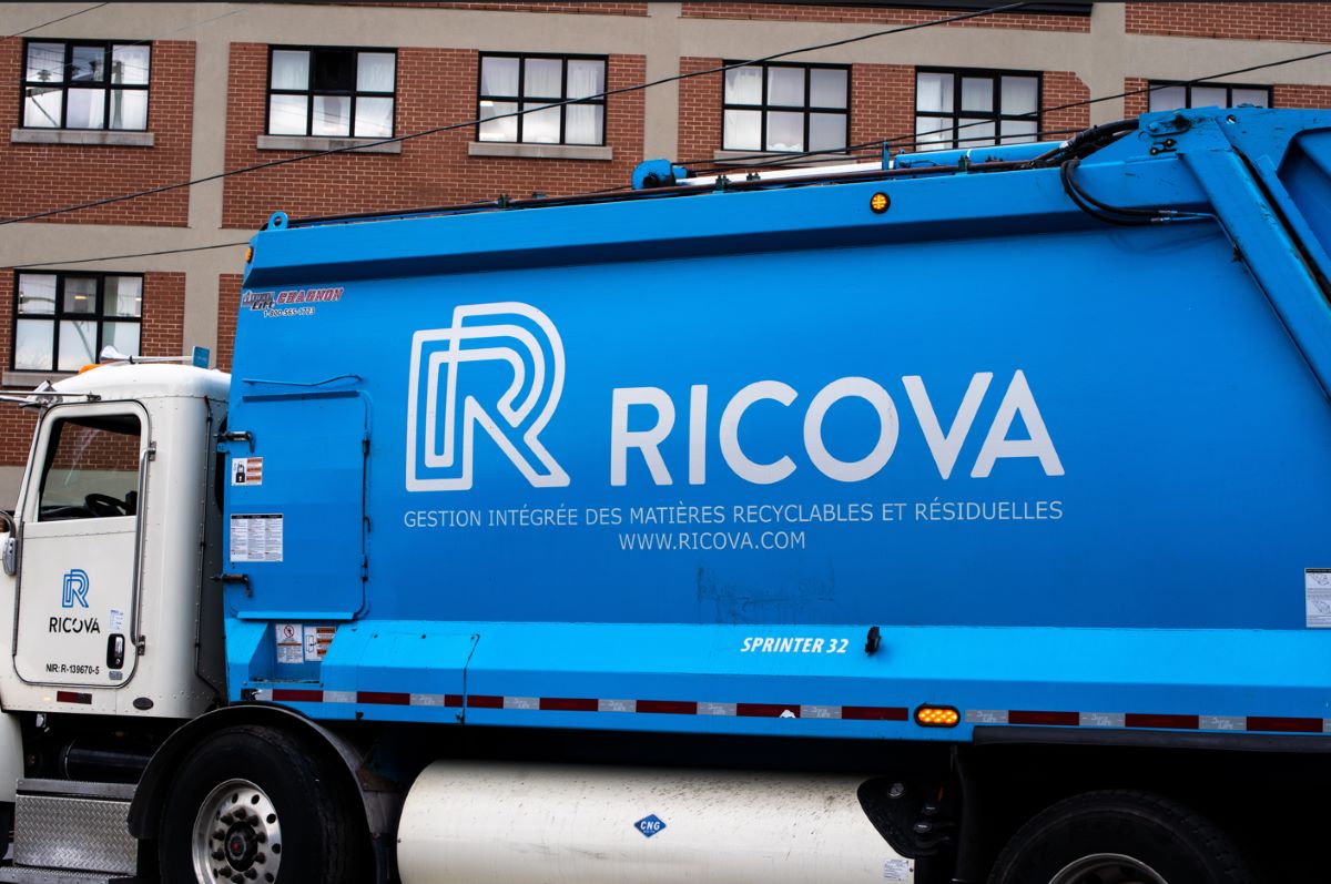 Ricova la Ville de Montréal résilie son contrat avec l'entreprise de