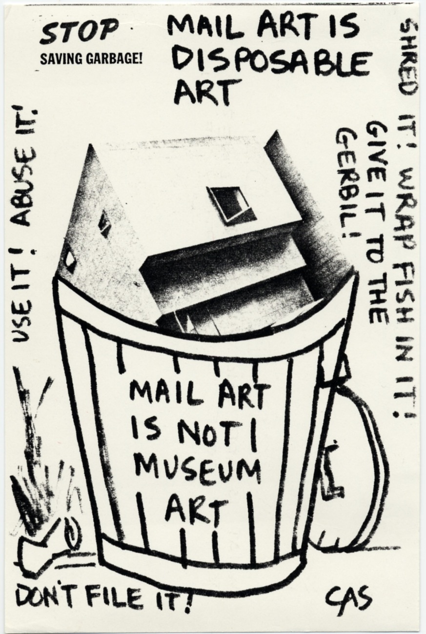 Bridging the Distance Teaching and Curating with Mail Art from the
