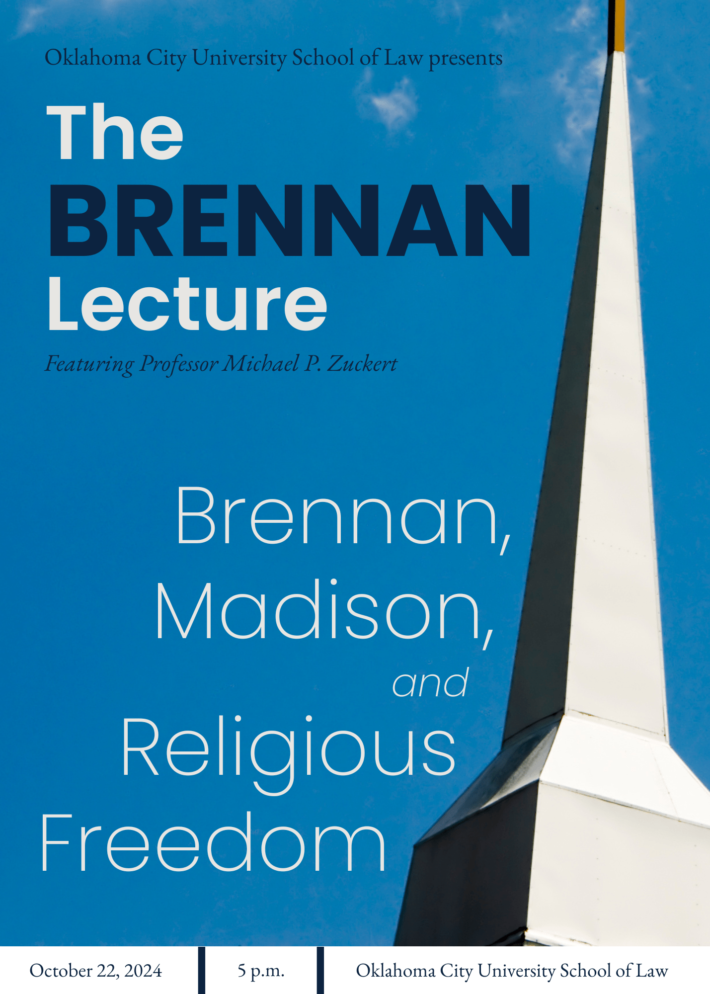 OCU Law hosts Michael Zuckert for Brennan Lecture The Journal Record