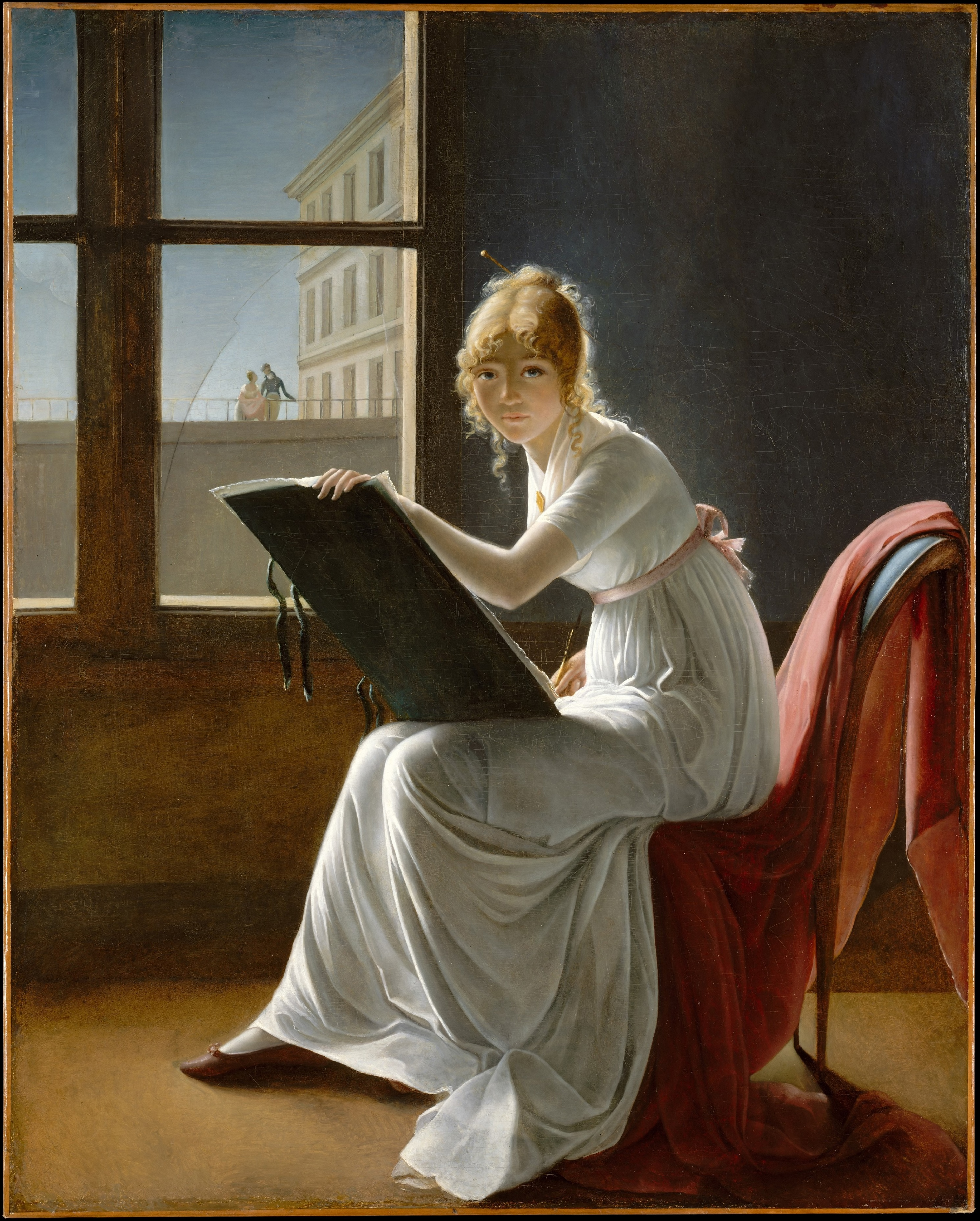 Portrait Of The Artist At Work