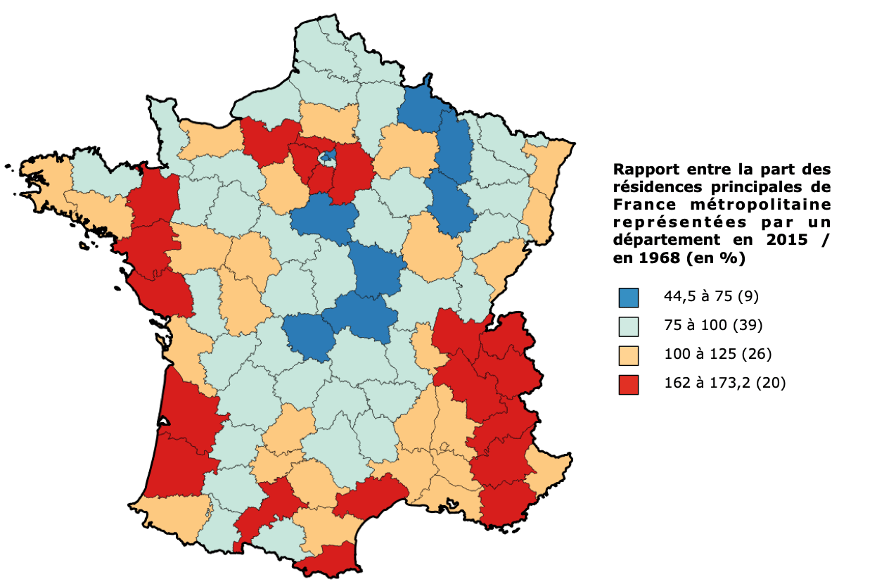 Panorama de l’évolution des conditions de logement en France depuis la