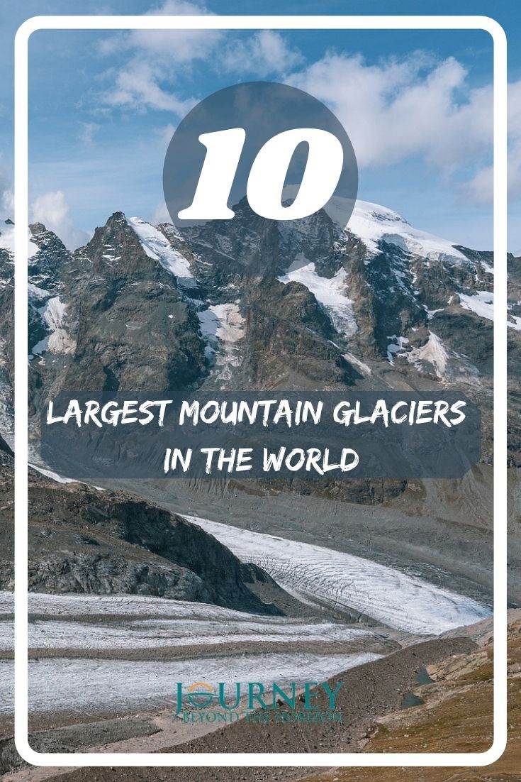 The 10 largest mountain glaciers in the world the world of flowing ice