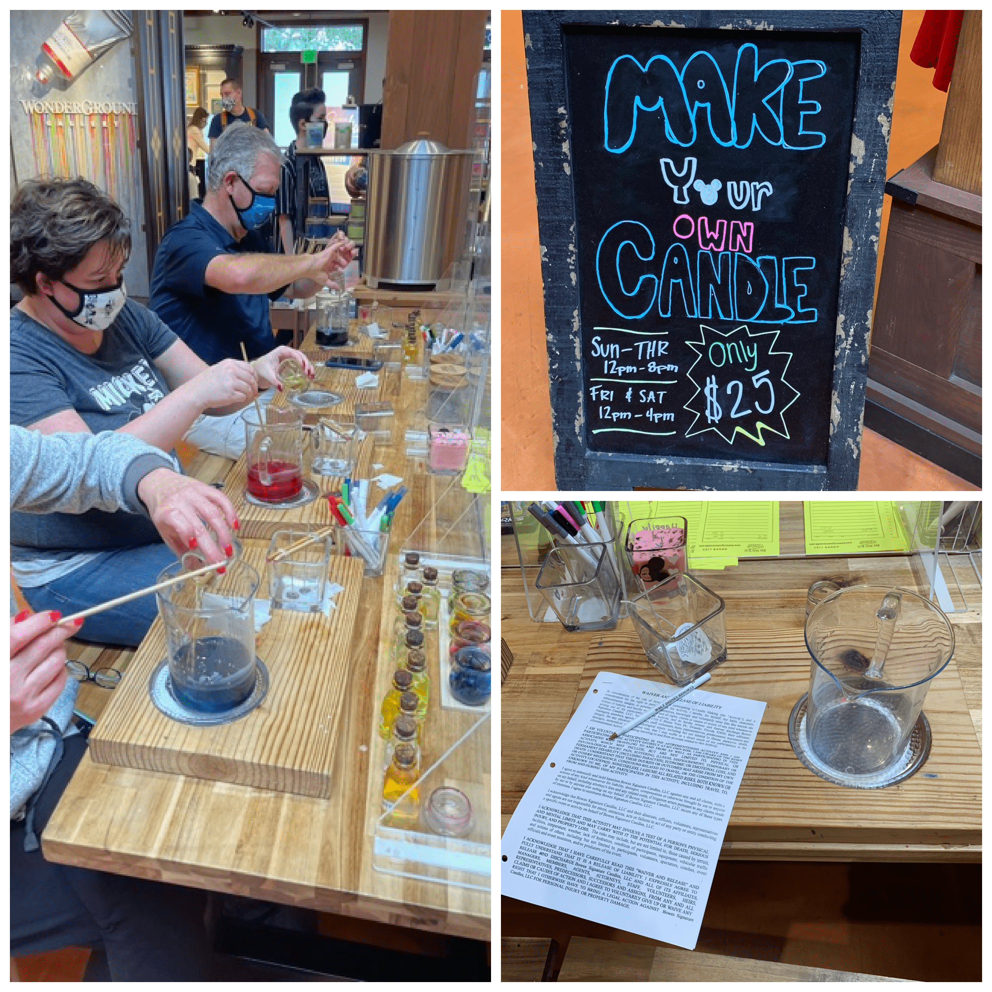 Bowes Signature Candles Disney Springs Journeys with Jenn