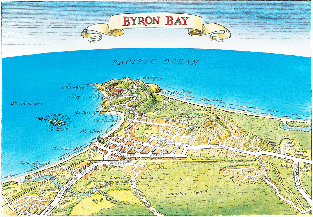 Byron to Bangalow history & nature tour with private transport