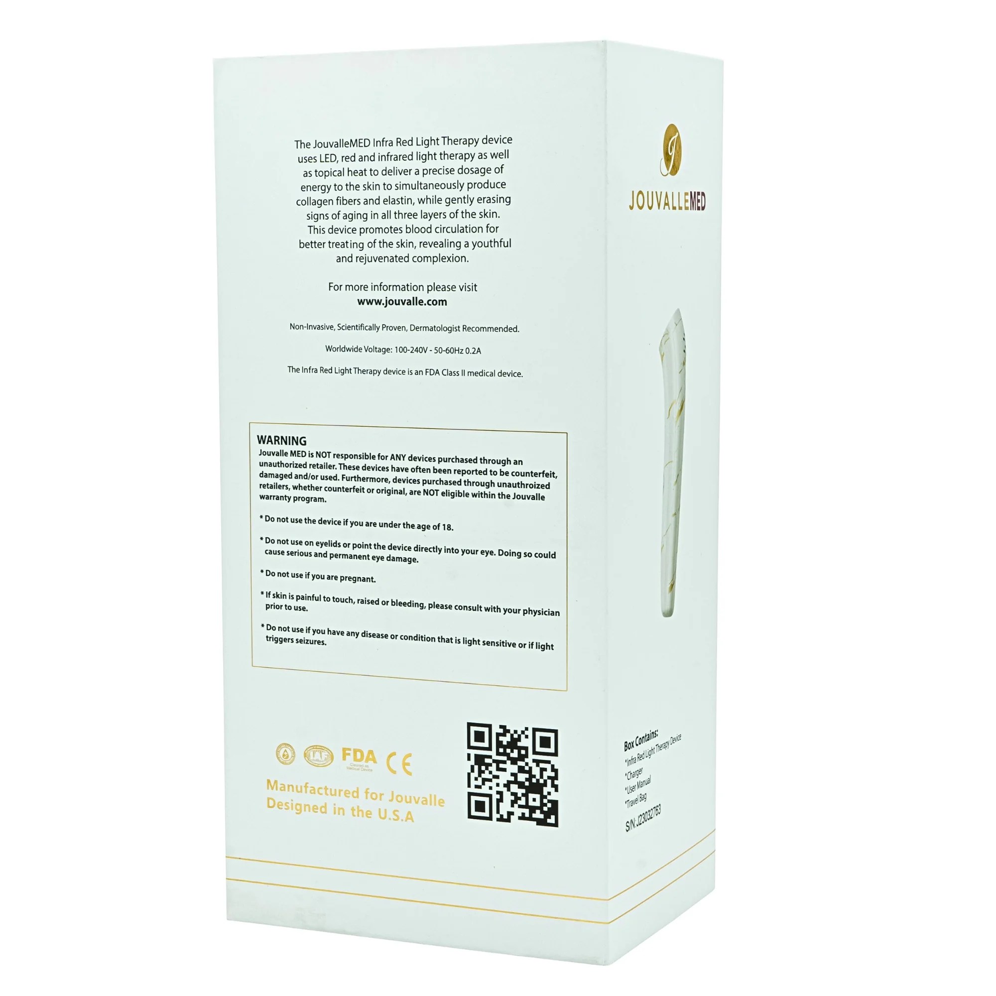 Jouvalle MED Infra Red Light Therapy Device jouvalle