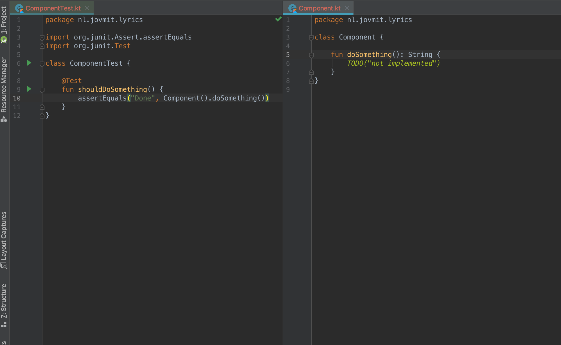 Jovche Mitrejchevski Android Studio/IntelliJ Idea side by side