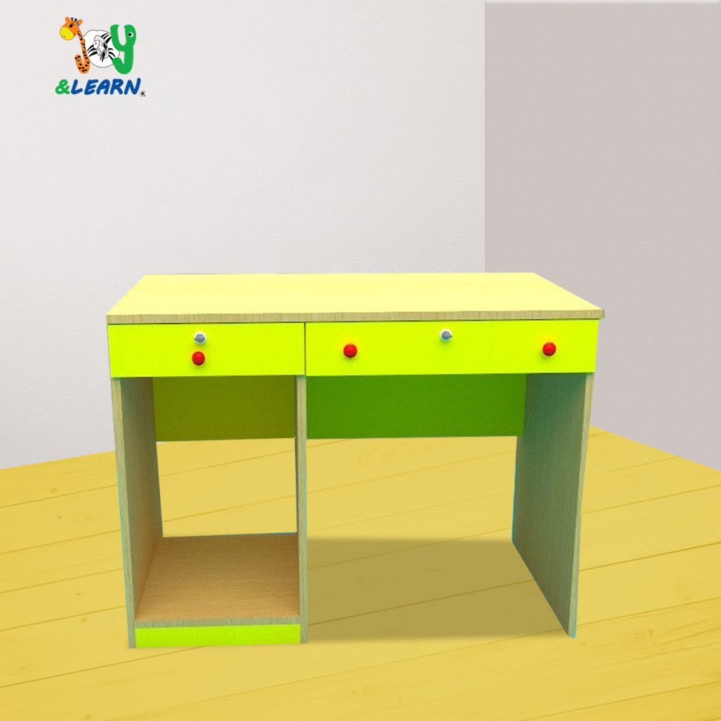 Kindergarten Desk With Drawer And Storage Unit Joy & Learn