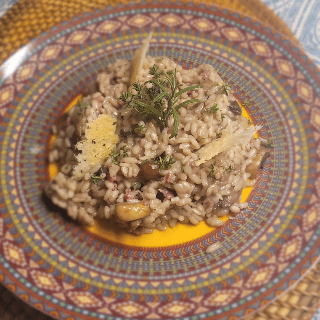 Risotto ai funghi e salsiccia Joy and Meal