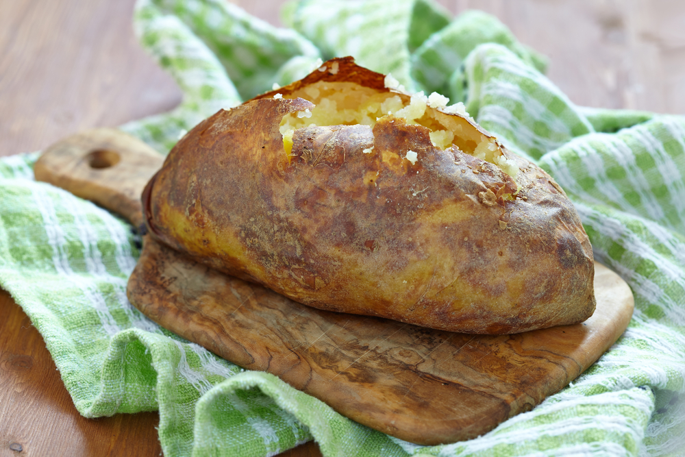 baked potato plain Joy Bauer