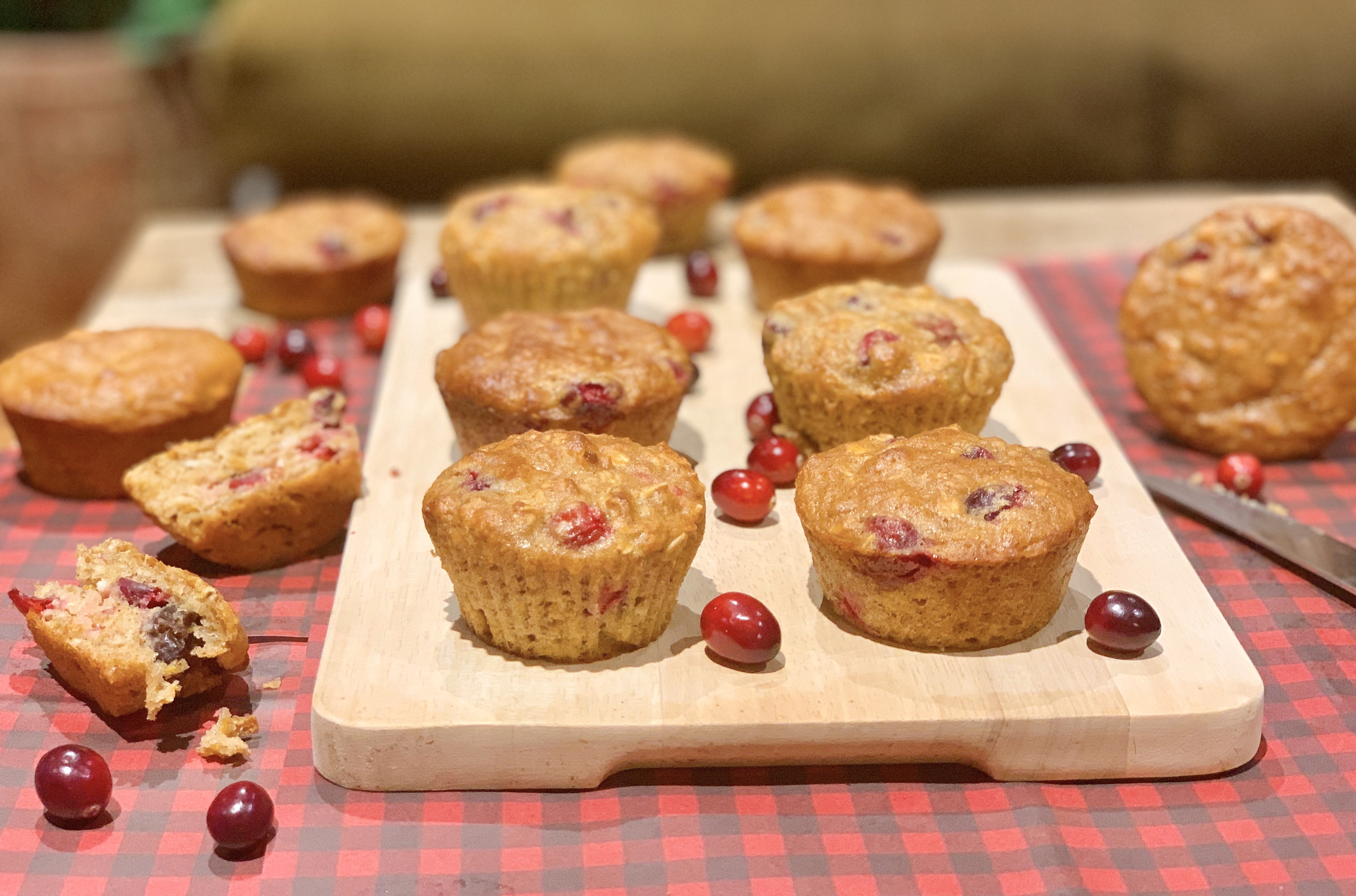 Sweet and Tart CranberryOrange Muffins Joy Bauer