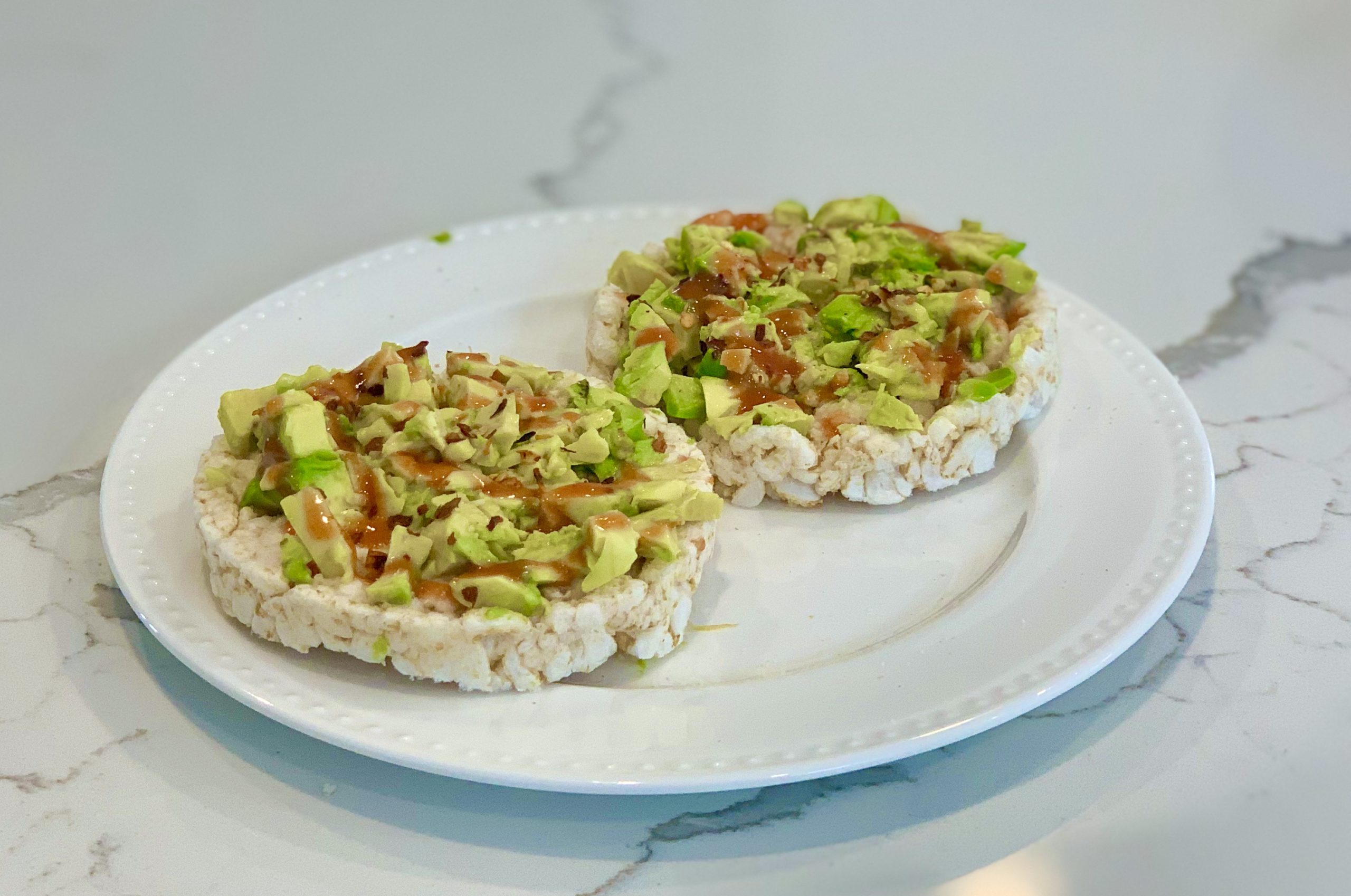 Fiery Avocado Rice Cakes Joy Bauer