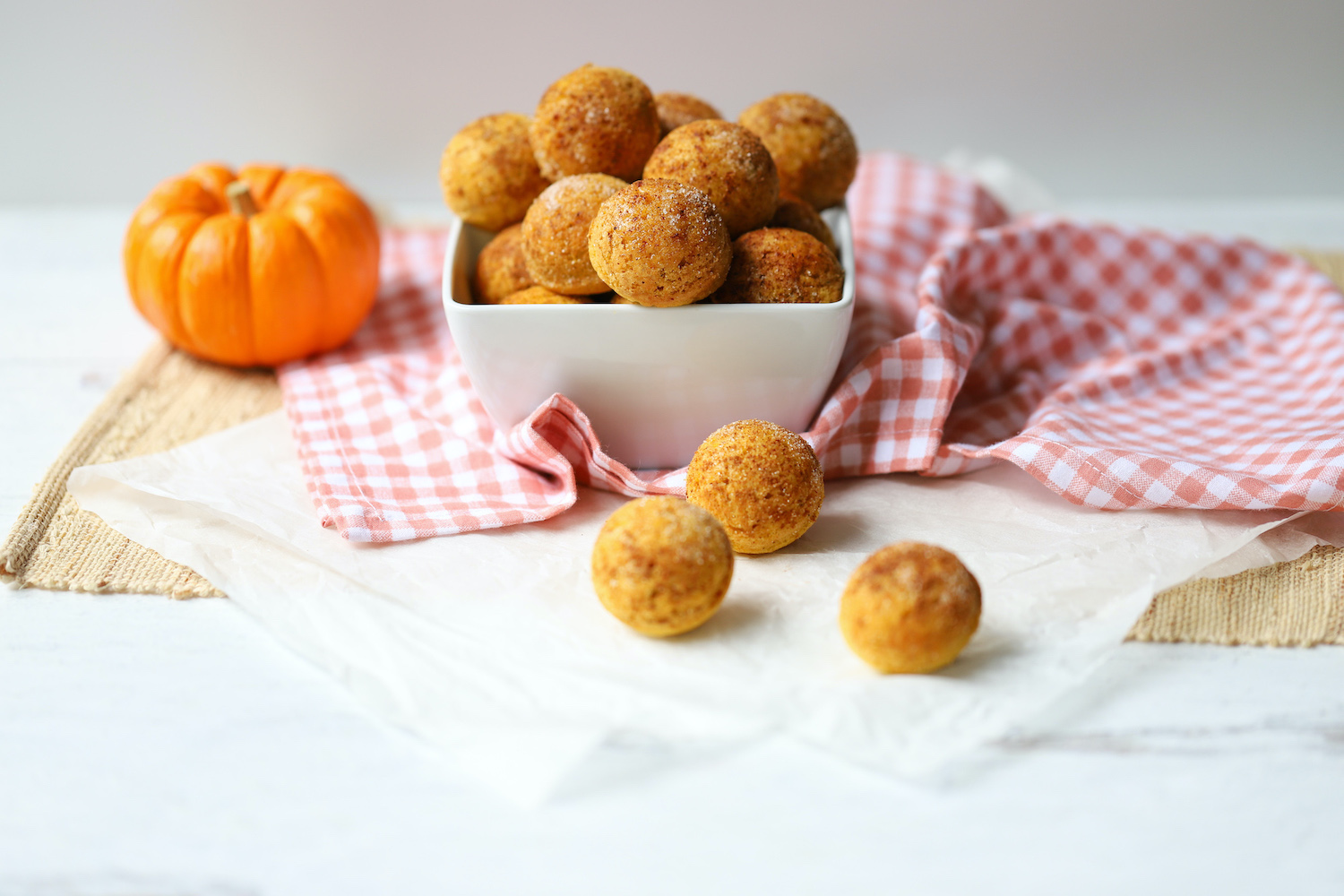 Pumpkin Donut Holes Joy Bauer