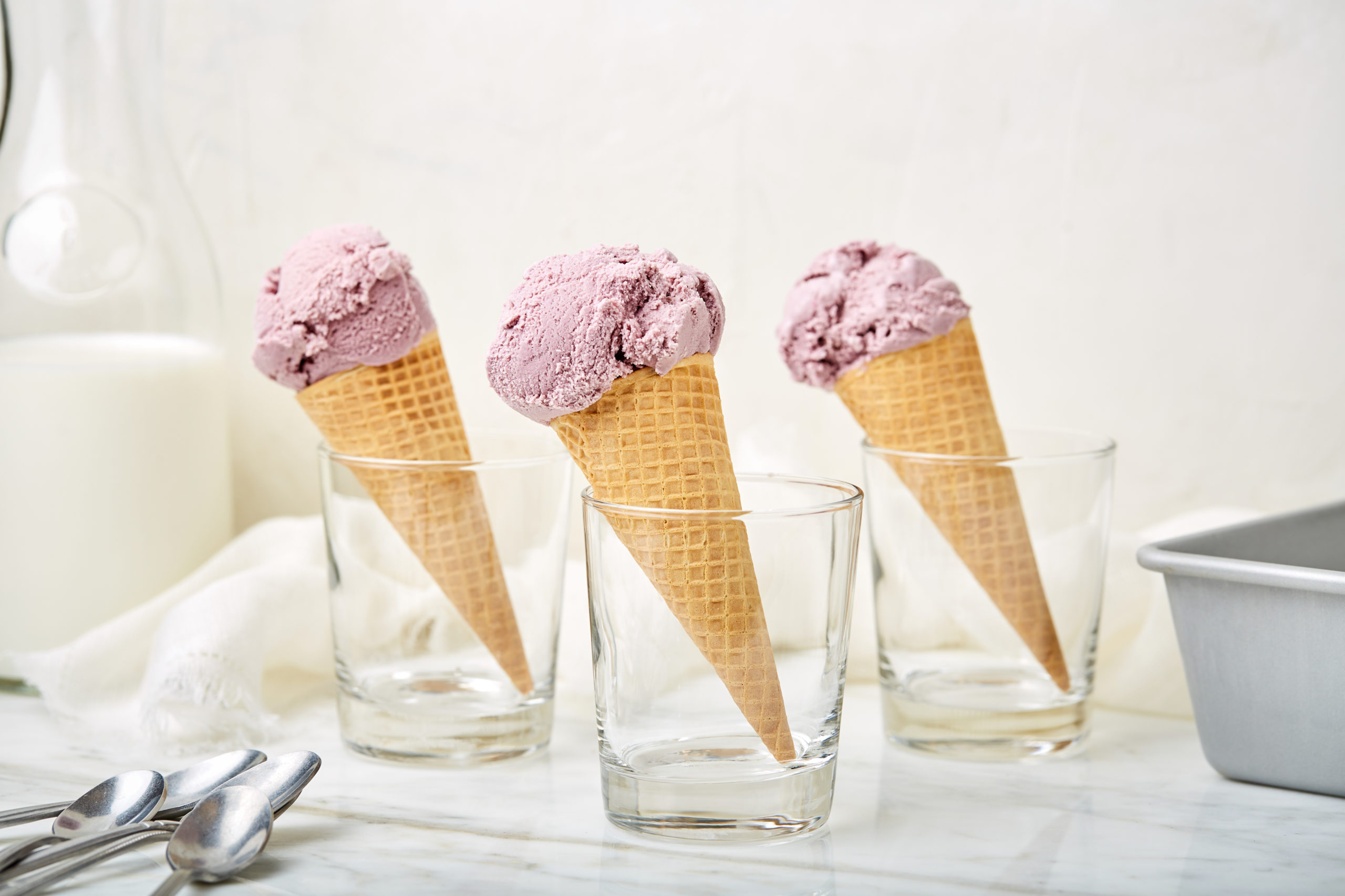 Super Easy Ube Ice Cream Homemade Ube Ice Cream Recipe