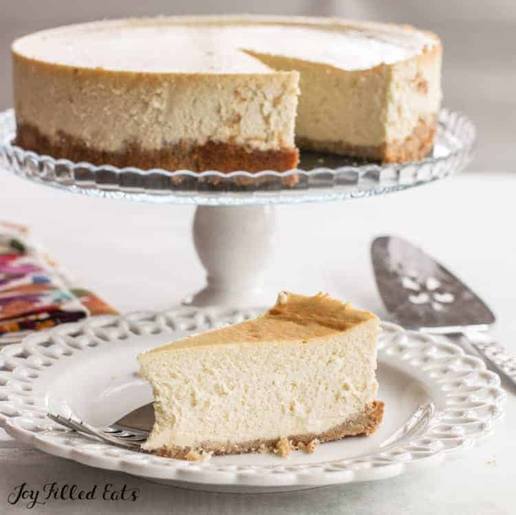 Ricotta Cheesecake Low Carb, Keto, 8 Ingredients!