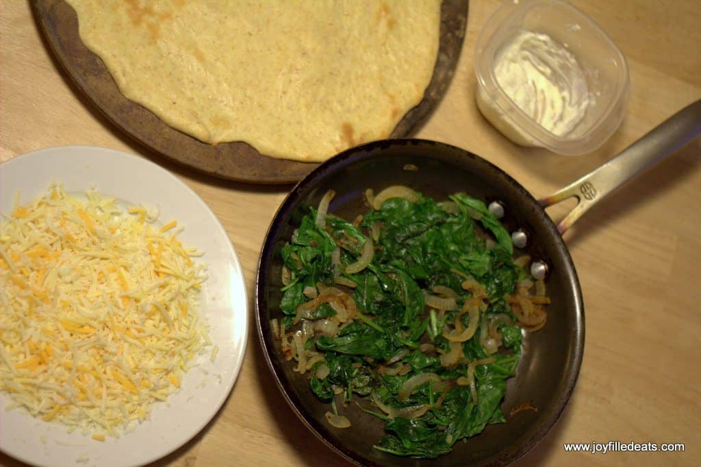 Keto White Spinach Pizza Low Carb, GlutenFree Joy Filled Eats