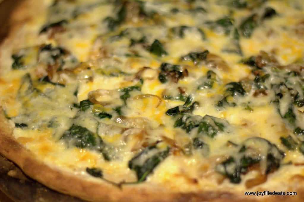 Keto White Spinach Pizza Low Carb, GlutenFree Joy Filled Eats