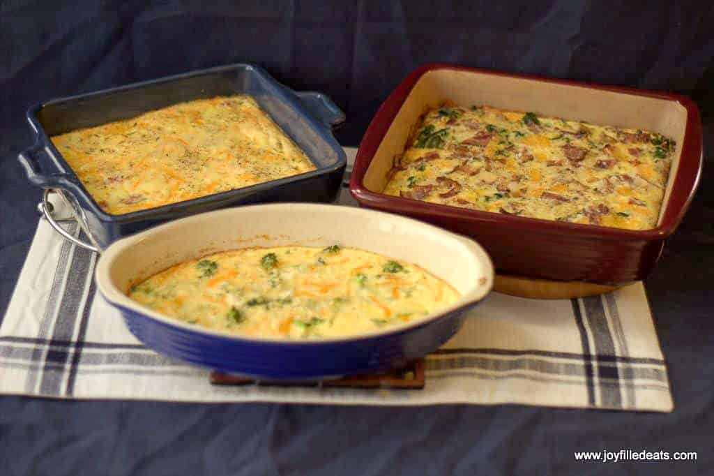 Keto Egg Bake with Cream Cheese Low Carb, THM S, EASY