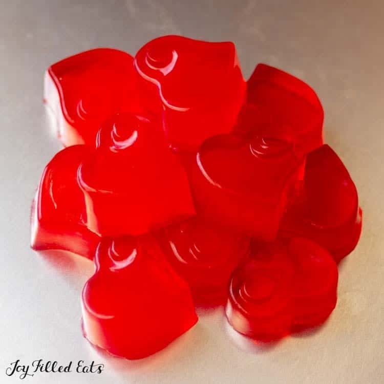 Red Hot Cinnamon Gummies Keto Low Carb SugarFree Joy Filled Eats
