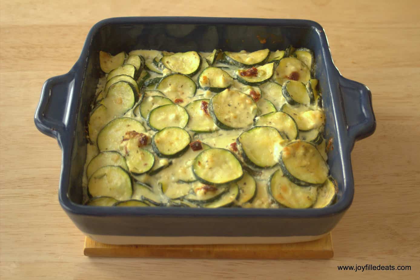 Zucchini Gratin Recipe Low Carb, Grain Free, THM S Joy Filled Eats