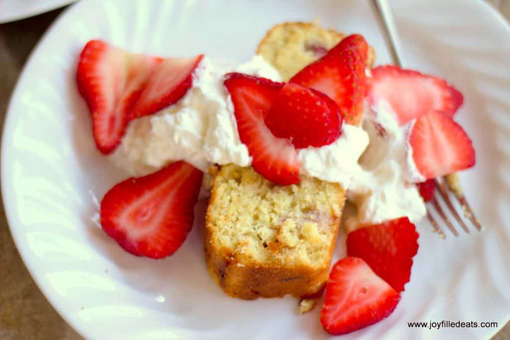 Keto Pound Cake Strawberry Shortcake THM Low Carb Joy Filled Eats