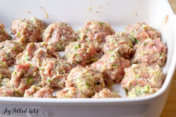 Keto Meatball Casserole Low Carb, GlutenFree, EASY Joy Filled Eats