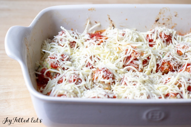 Keto Meatball Casserole Low Carb, GlutenFree, EASY Joy Filled Eats