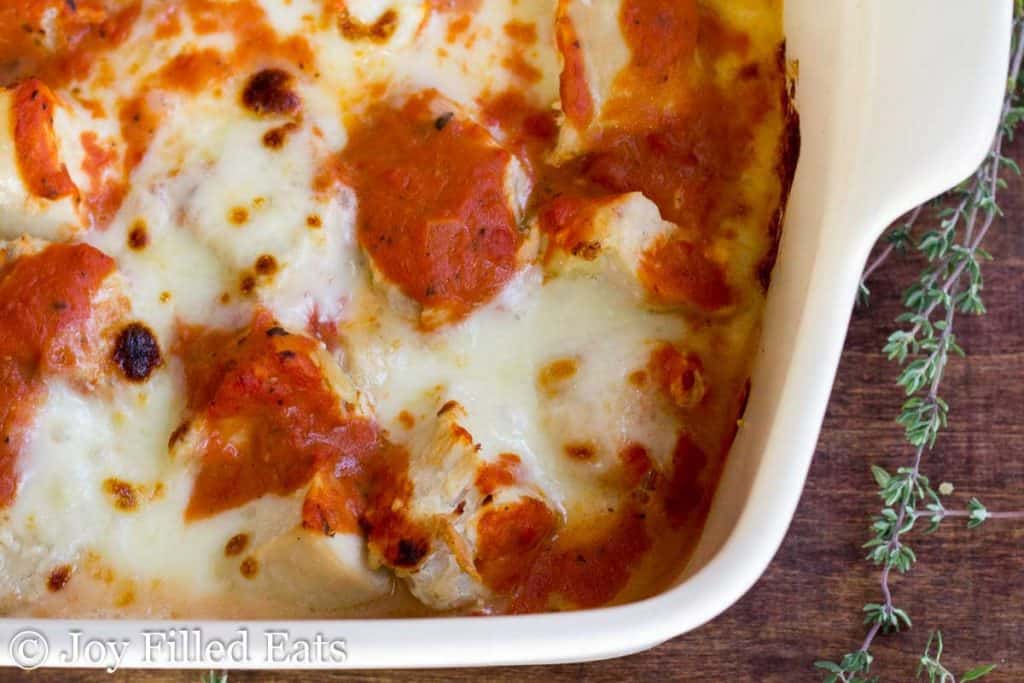 Chicken al Forno aka Baked Chicken Vodka Sauce Keto Joy Filled Eats