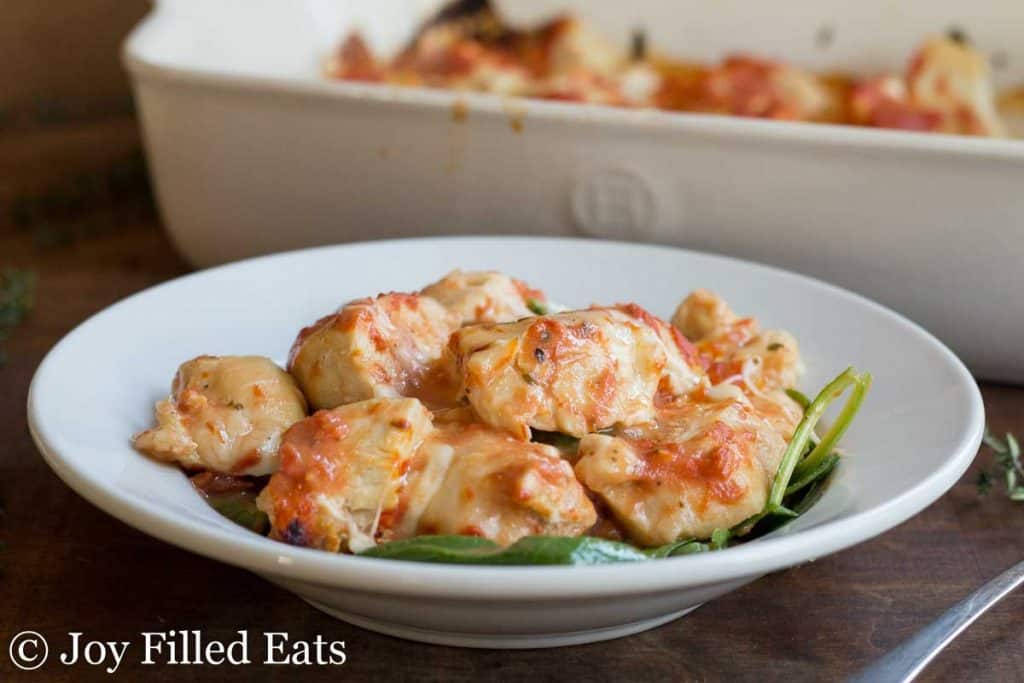 Chicken al Forno aka Baked Chicken Vodka Sauce Keto Joy Filled Eats