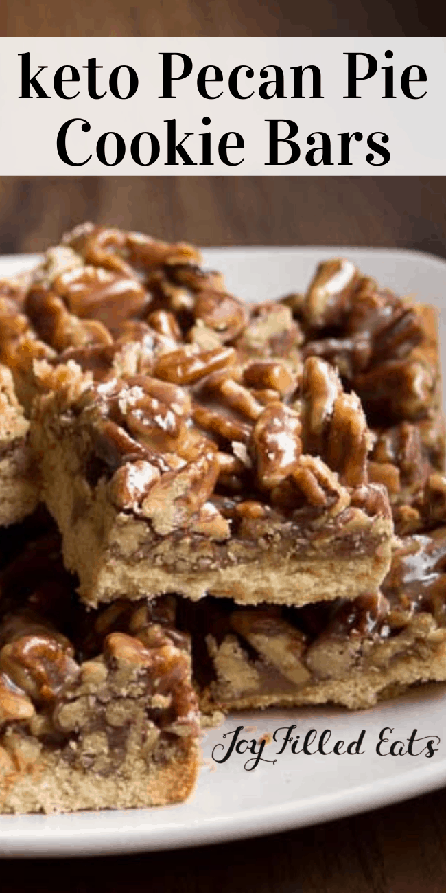 Pecan Praline Bars Keto, Low Carb, GlutenFree Joy Filled Eats