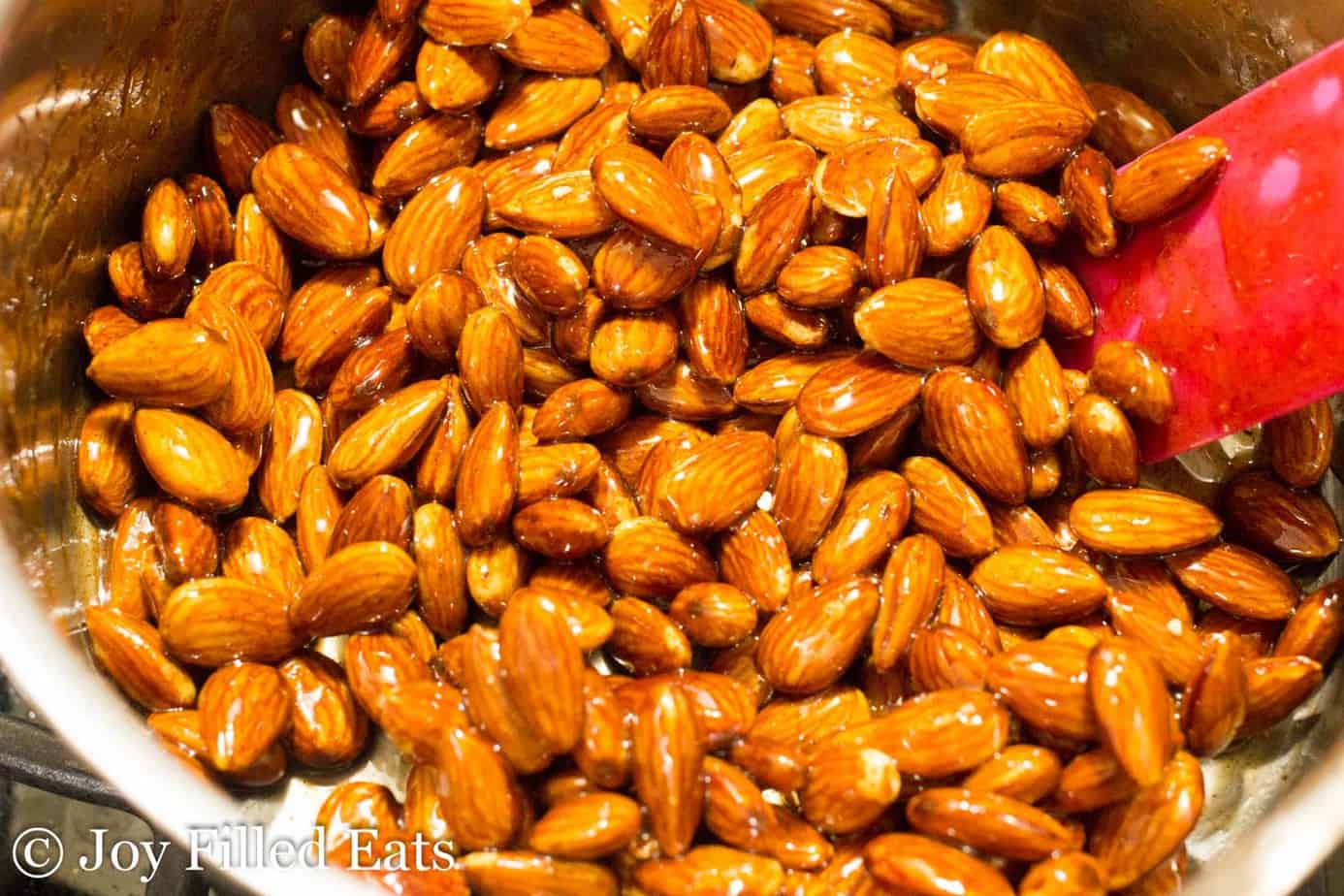 Cinnamon Vanilla Glazed Almonds Keto, Low Carb, SugarFree