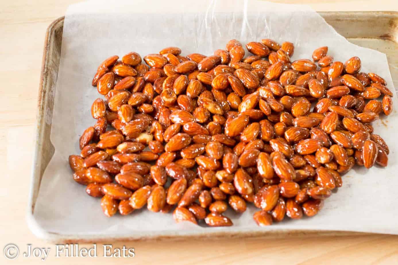 Cinnamon Vanilla Glazed Almonds Keto, Low Carb, SugarFree
