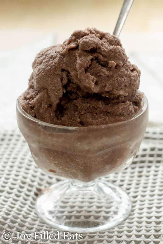 Chocolate Cream Italian Ice