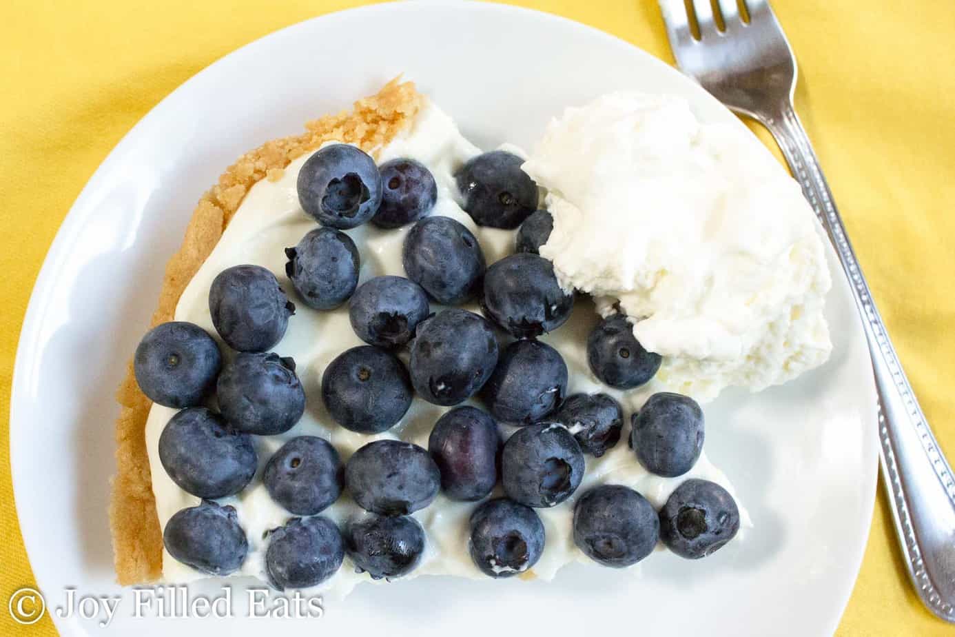 Lemon Ricotta Pie Low Carb, Gluten Free, Keto, THM S Joy Filled Eats
