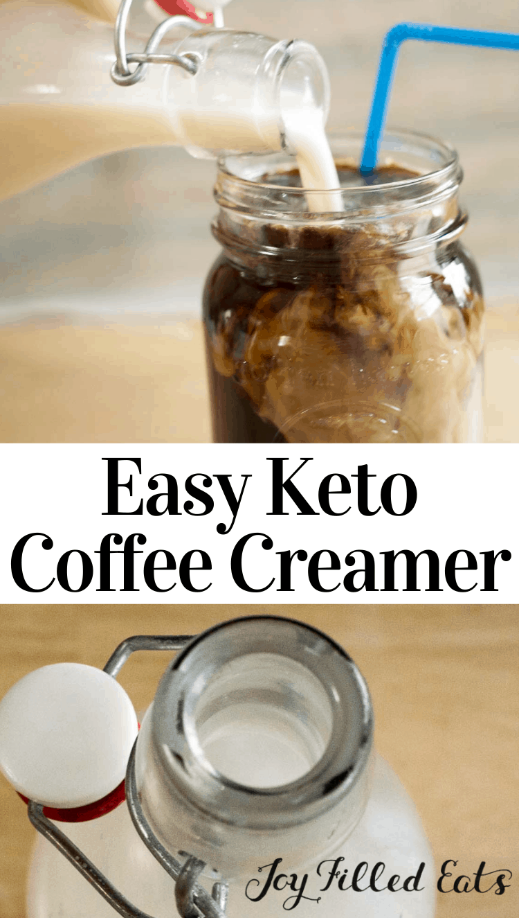 Keto Creamer Recipe Low Carb, Sugar Free, EASY