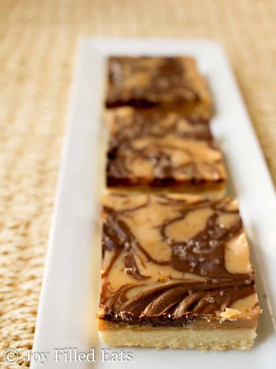 Salted Caramel Shortbread Low Carb, Keto Joy Filled Eats