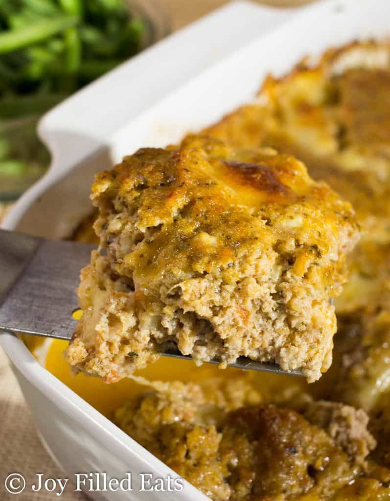 Italian Meatloaf Recipe Low Carb Keto THM Gluten Free Joy Filled Eats