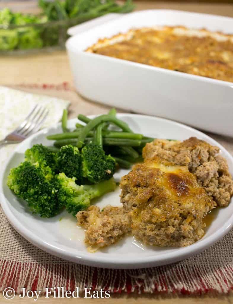 Italian Meatloaf Recipe Low Carb Keto THM Gluten Free Joy Filled Eats