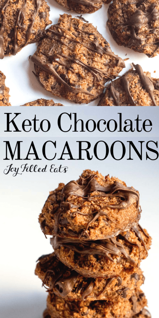 Easy Chocolate Macaroons Low Carb, Gluten Free, Keto Joy Filled Eats