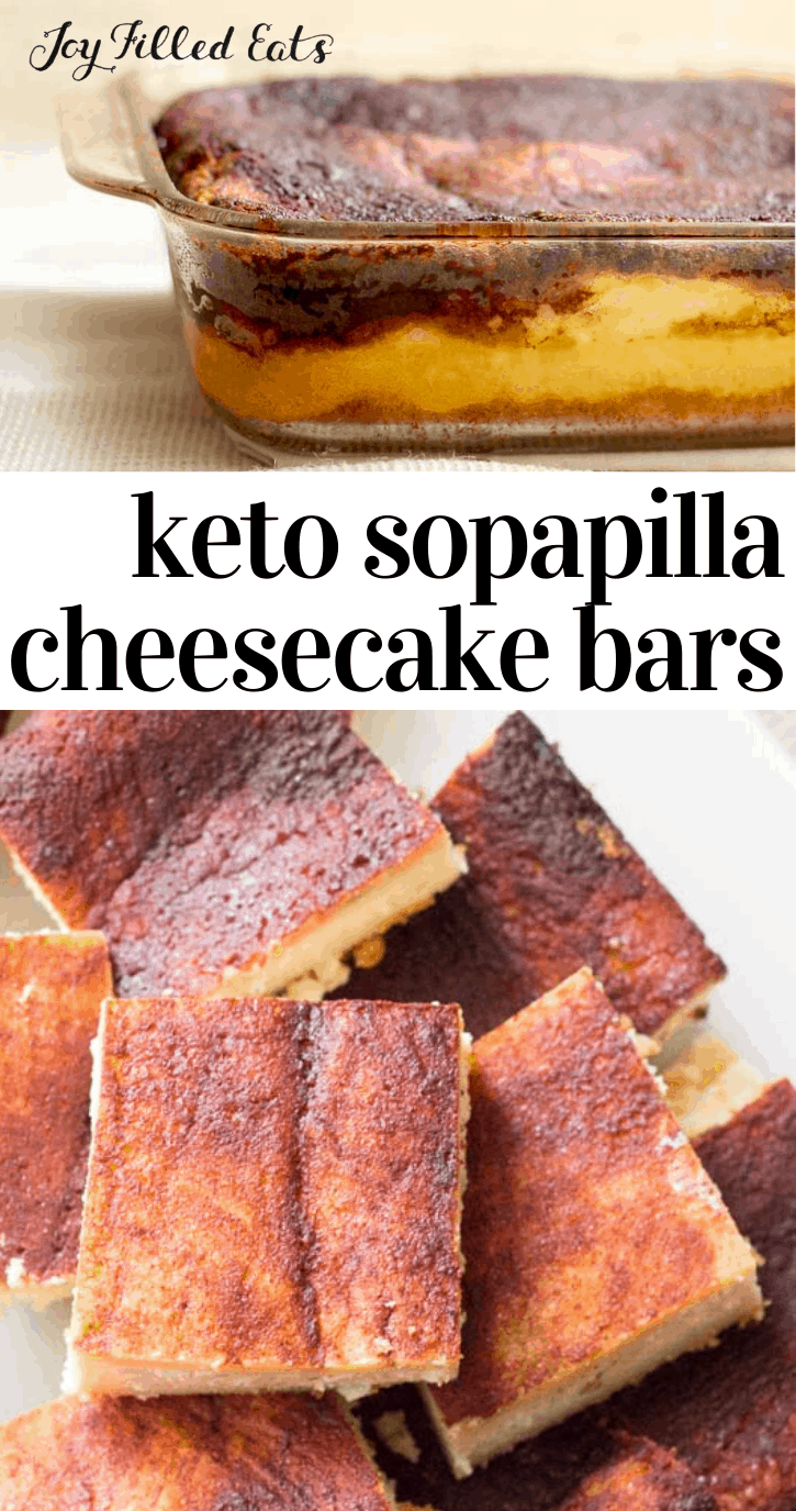 Sopapilla Cheesecake Bars Keto, Low Carb, GlutenFree Joy Filled Eats