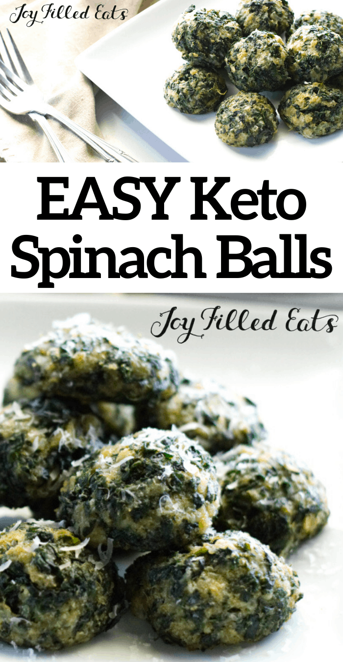 Spinach Balls Keto, Low Carb, GlutenFree, EASY Joy Filled Eats